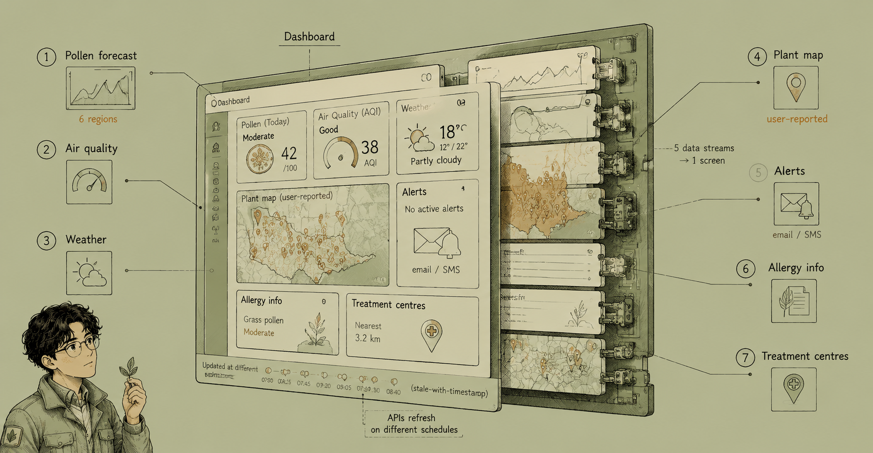 Cover image for BreatheVIC: A Full-Stack Pollen & Air Quality Tracker for Victoria
